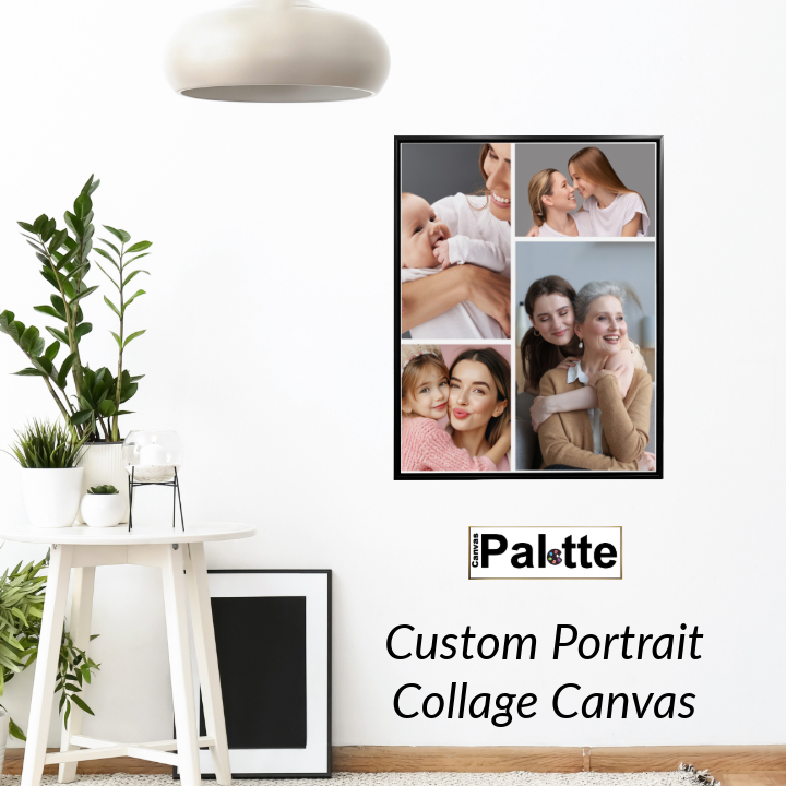 Toile photo collage 16″X20″, 4 blocs #207