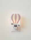 Night Light - Hot Air Balloon Ride - Vintage Pink - Veille sur toi