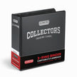 EVORETRO 3-Inch Trading Card Ring Binder | Collector Album Black