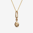France - Collier avec pendentif original fait à Montréal