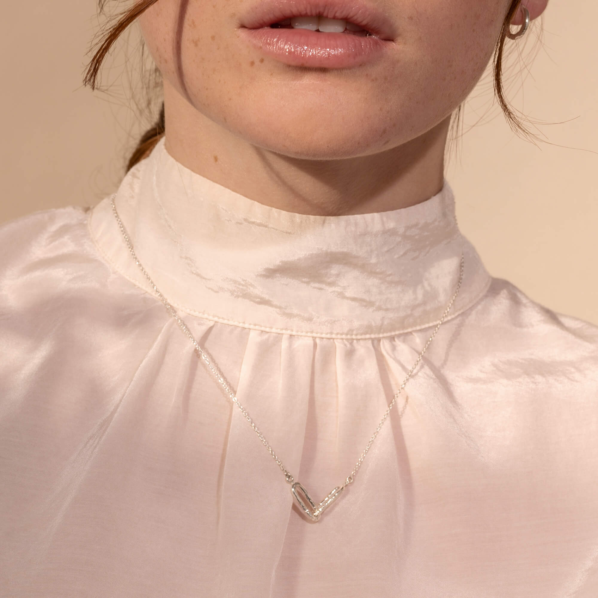 Mary - Collier minimaliste à chaînon