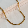 Collier chaîne en acier inoxydable plaqué or 18K | AURORA