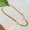 Collier ras de cou doré en acier inoxydable 18K | CLÉOPÂTRE