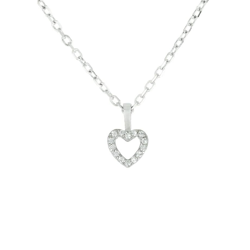 Collier Coeur en argent sterling