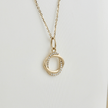 Collier Entrelacées en or 10K et moissanites