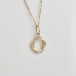 Collier Entrelacées en or 10K et moissanites