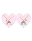Duo of Friendship Necklaces - Rainbow - Girl Nation