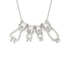 Collier de famille maman d’un garçon et d’une fille