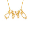 Collier de famille maman d’un garçon et d’une fille