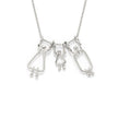 Bijou pour maman d'une fille - Collier de naissance pour nouvelle maman