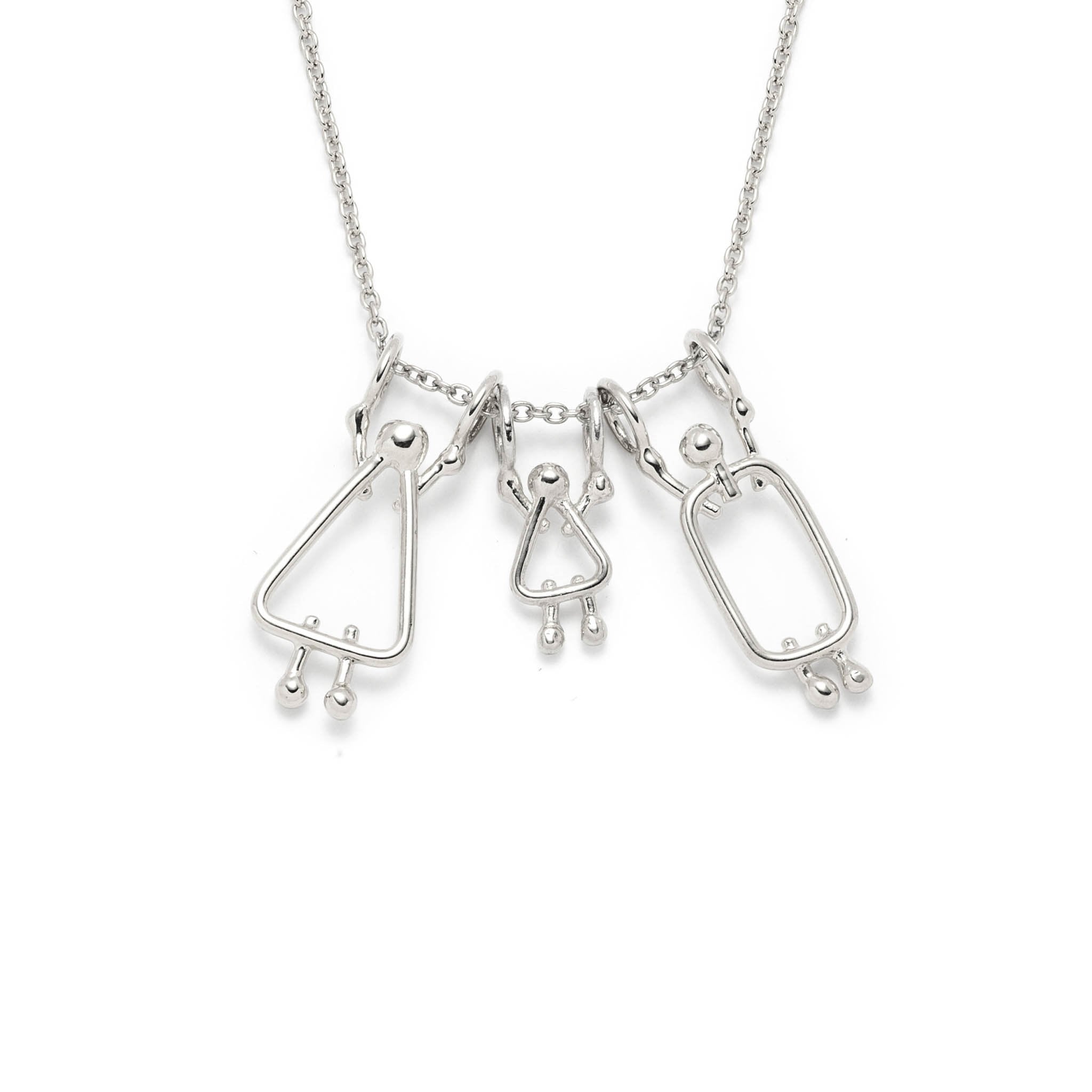 Bijou pour maman d'une fille - Collier de naissance pour nouvelle maman