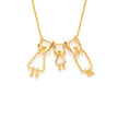 Bijou pour maman d'une fille - Collier de naissance pour nouvelle maman