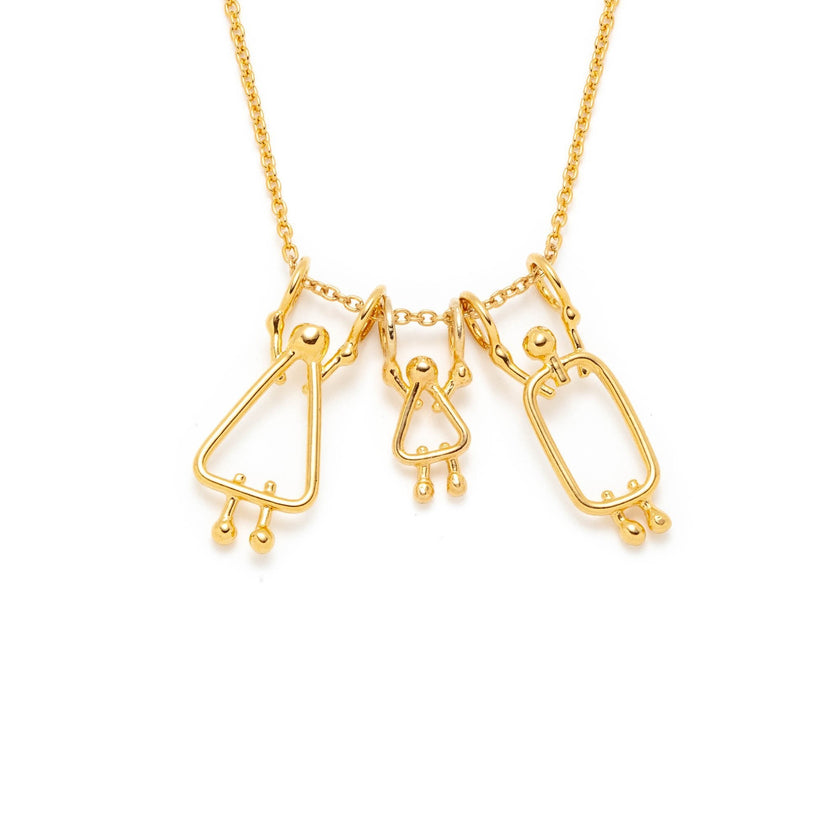 Bijou pour maman d'une fille - Collier de naissance pour nouvelle maman