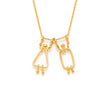 collier maman et papa