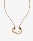 Shine – Collier pendentif réversible fait à la main