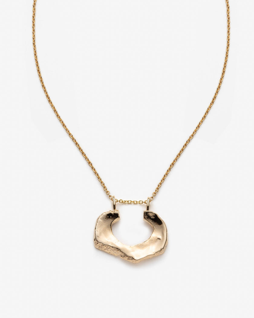 Shine – Collier pendentif réversible fait à la main
