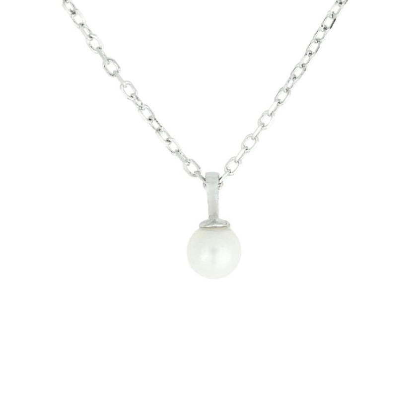 Collier Petite perle en argent sterling