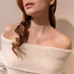 Carrie - Collier avec pendentif circulaire
