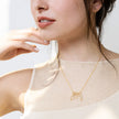 Bijou pour maman d'une fille - Collier de naissance pour nouvelle maman