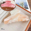 Color Changing In The Sun Exquisite High-grade Acetate Shark Clip Updo Hair Claw Hair Extension  Clip  For Women