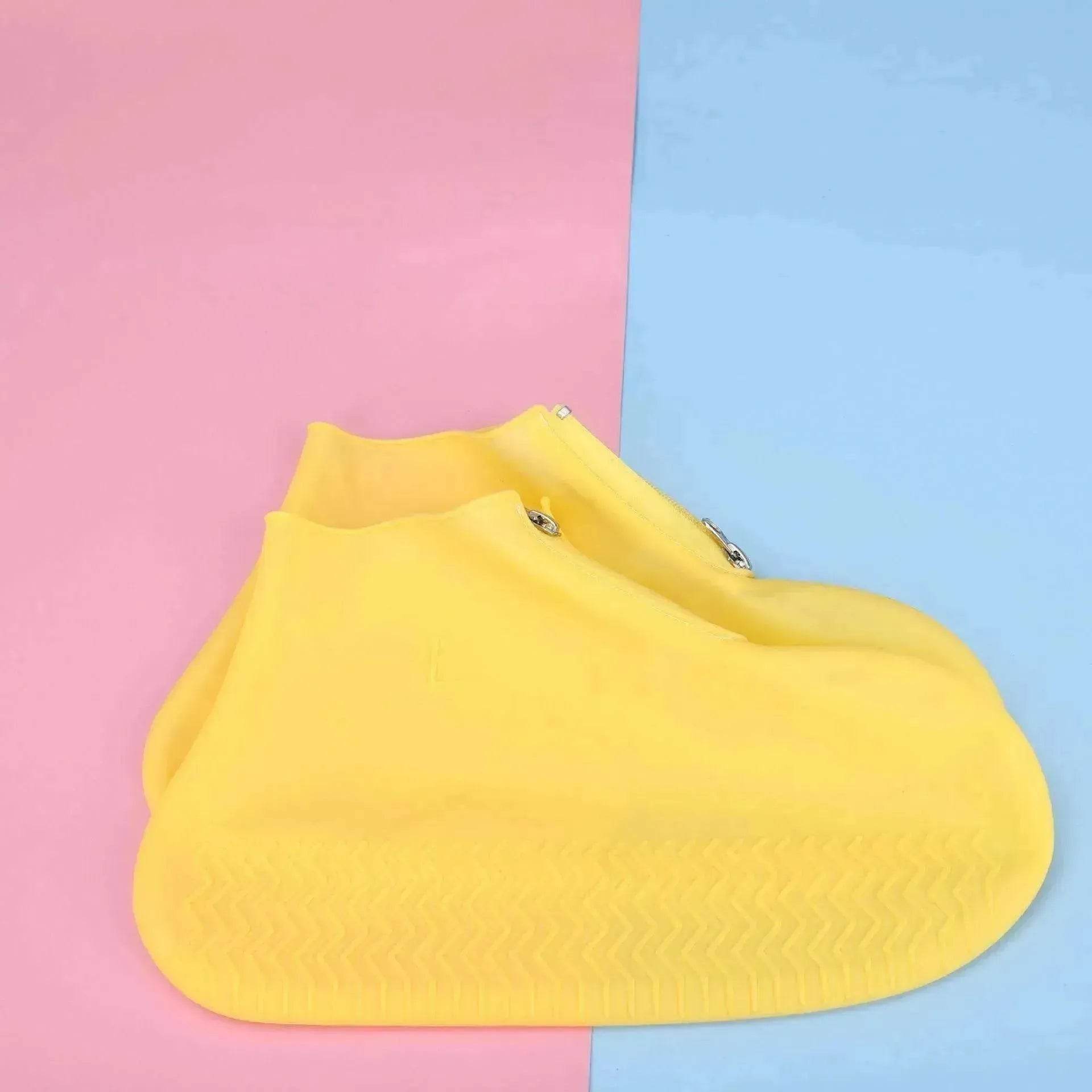 colorful Portable Silicone Waterproof Non-slip Shoe Cover