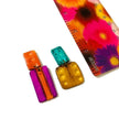 Colorful Mismatched Statement Earrings, Post or Clip On, Handmade Polymer Clay