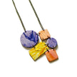 Pastel Geometric Earrings Handmade