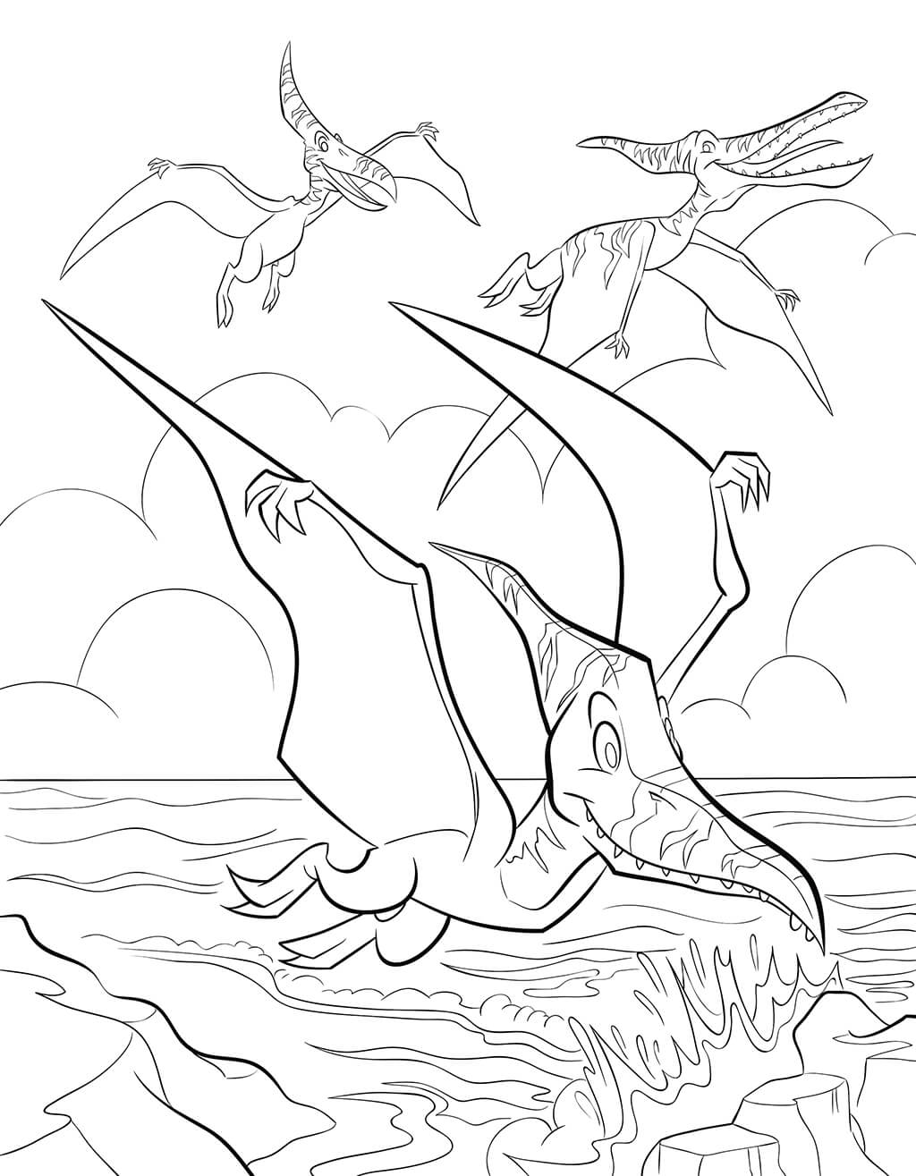 Dinosaur Coloring Book (Spiral Edition)