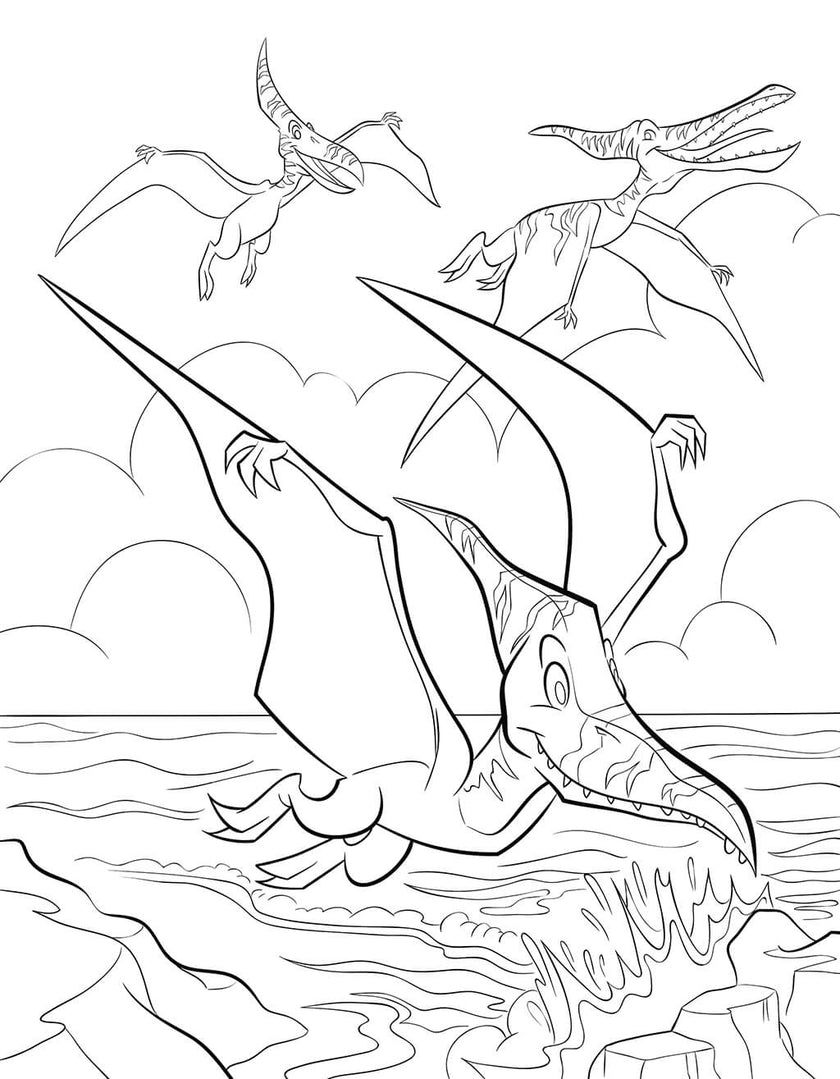 Dinosaur Coloring Book (Spiral Edition)
