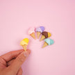 Colourful Double Scoop Ice Cream Pin