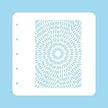 Stencil A6 For Magnetic Colour Set Stencil Burst