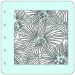 Nellie's Choice Stencil A6 For Magnetic Colour Set Flower-3