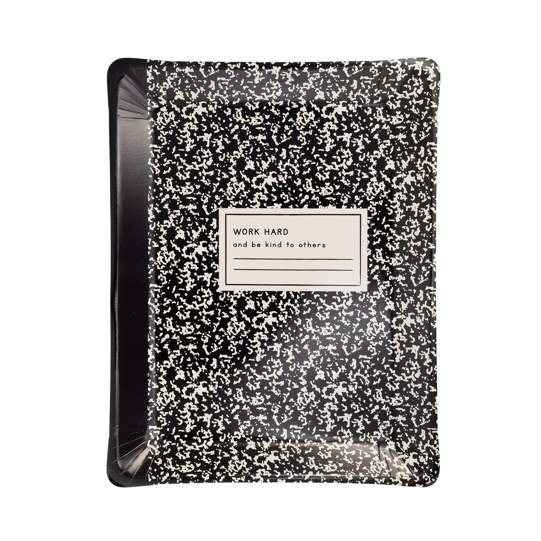 Composition Notebook paper Plates