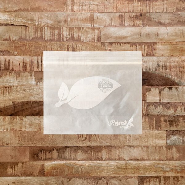 Compostable Zip-Top Bags - Small - (50 Bags 15x12cm)