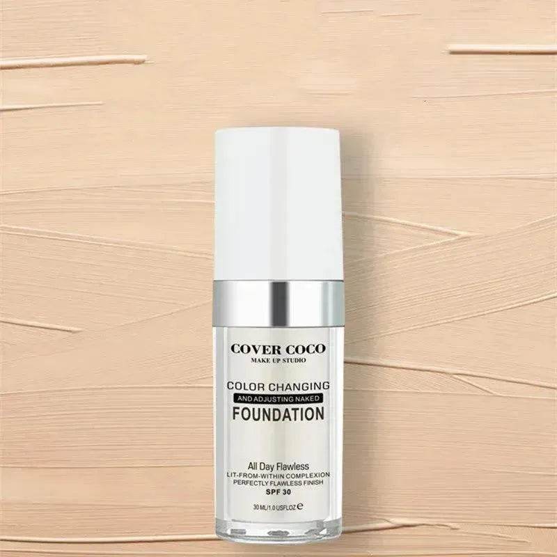 Concealing Foundation Temperature Change Skin Color
