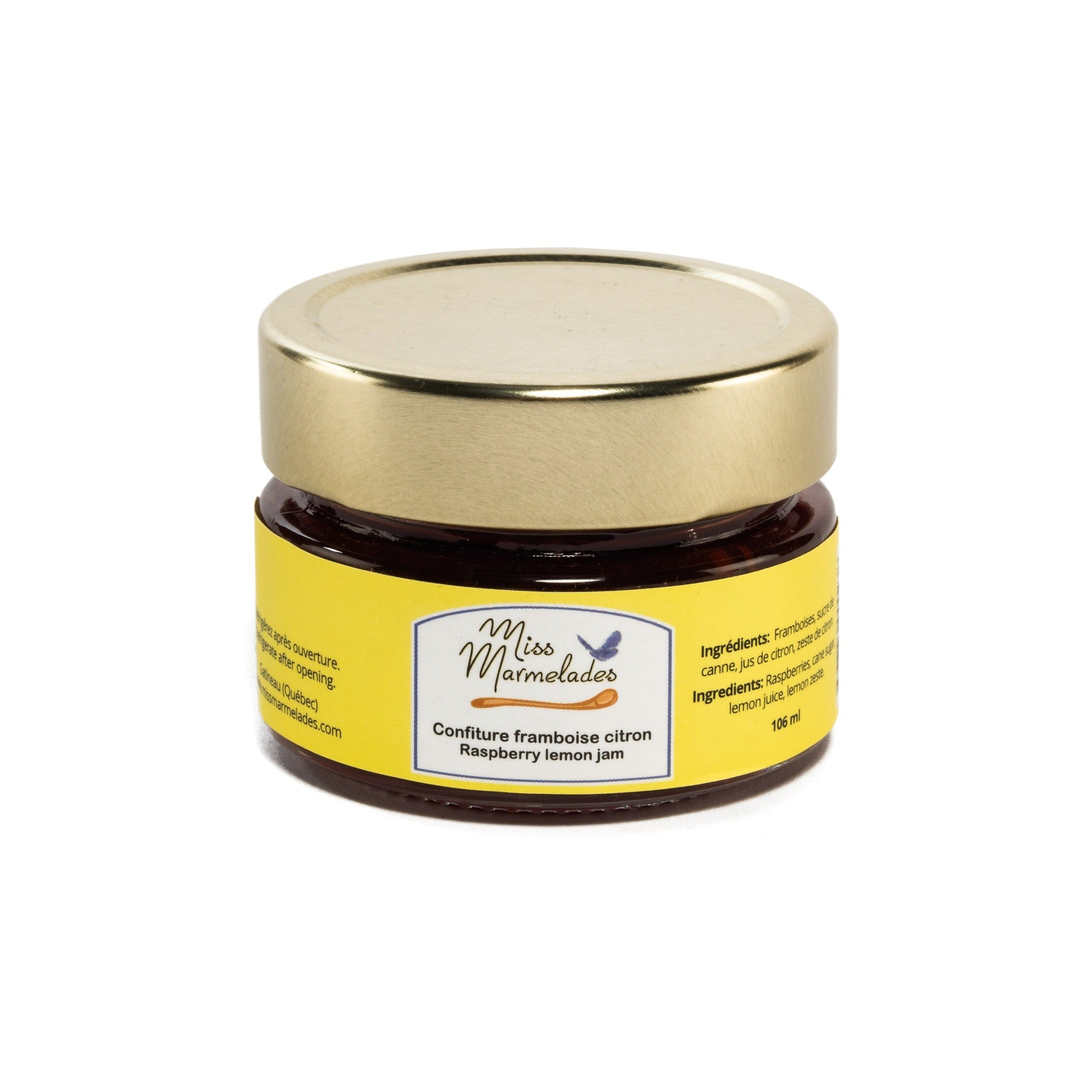 Confiture - Framboise et citron