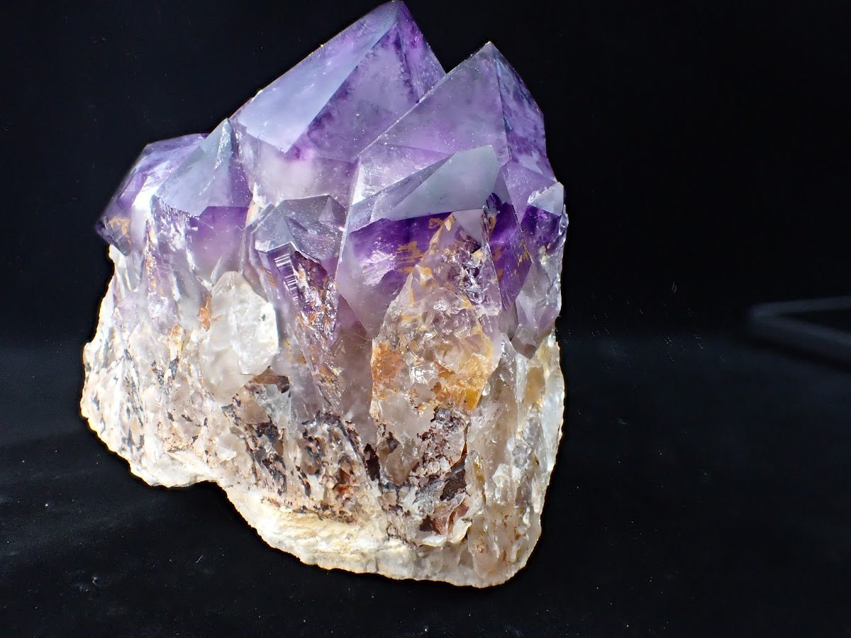 Congo Amethyst Cluster with Zoning and Clarity – 2.97 kg, 8.5