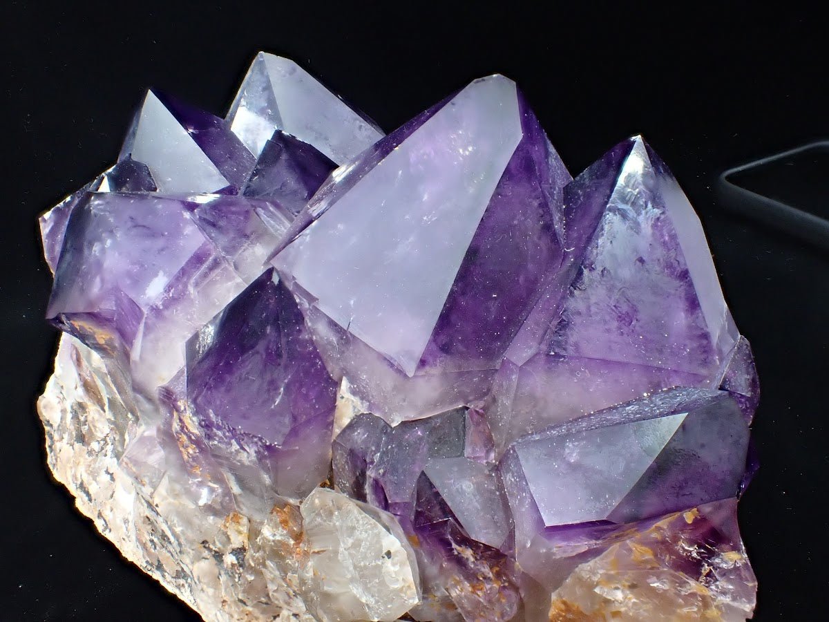 Congo Amethyst Cluster with Zoning and Clarity – 2.97 kg, 8.5