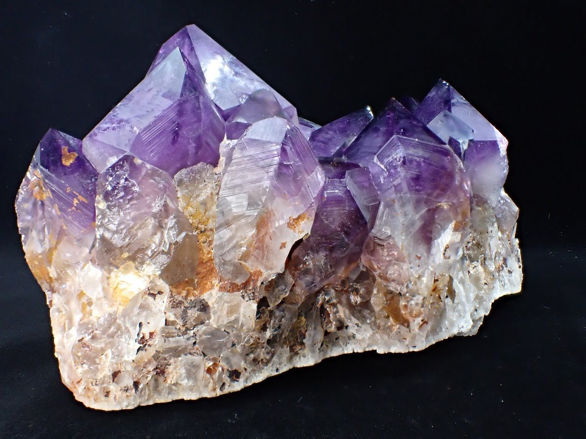 Congo Amethyst Cluster with Zoning and Clarity – 2.97 kg, 8.5