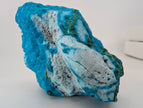 Congo Chrysocolla with Malachite – Botryoidal Specimen with Exposed Veins & Growth Rings (434g)