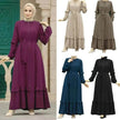 Conservative Hijab Abaya Dress for Arab Dubai Turkey Middle Eastern Women