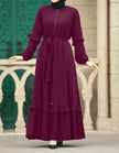 Conservative Hijab Abaya Dress for Arab Dubai Turkey Middle Eastern Women
