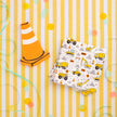 Construction Cone Napkins (SET OF 16)