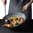 Yoshikawa Japan |  Cook-Pal Ren Nitrided Carbon Steel Wok 36cm - Made in Japan