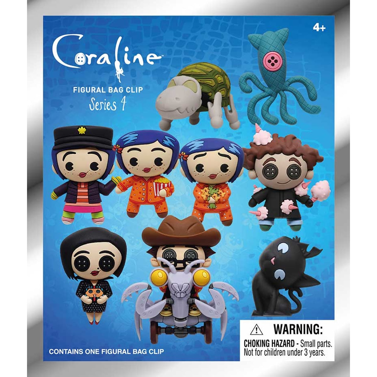 Coraline Series 4 Mystery 3d Foam Bag Clip
