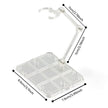 EVORETRO Articulated Plastic Stands for 3.75 and 6 Inches Action Figure