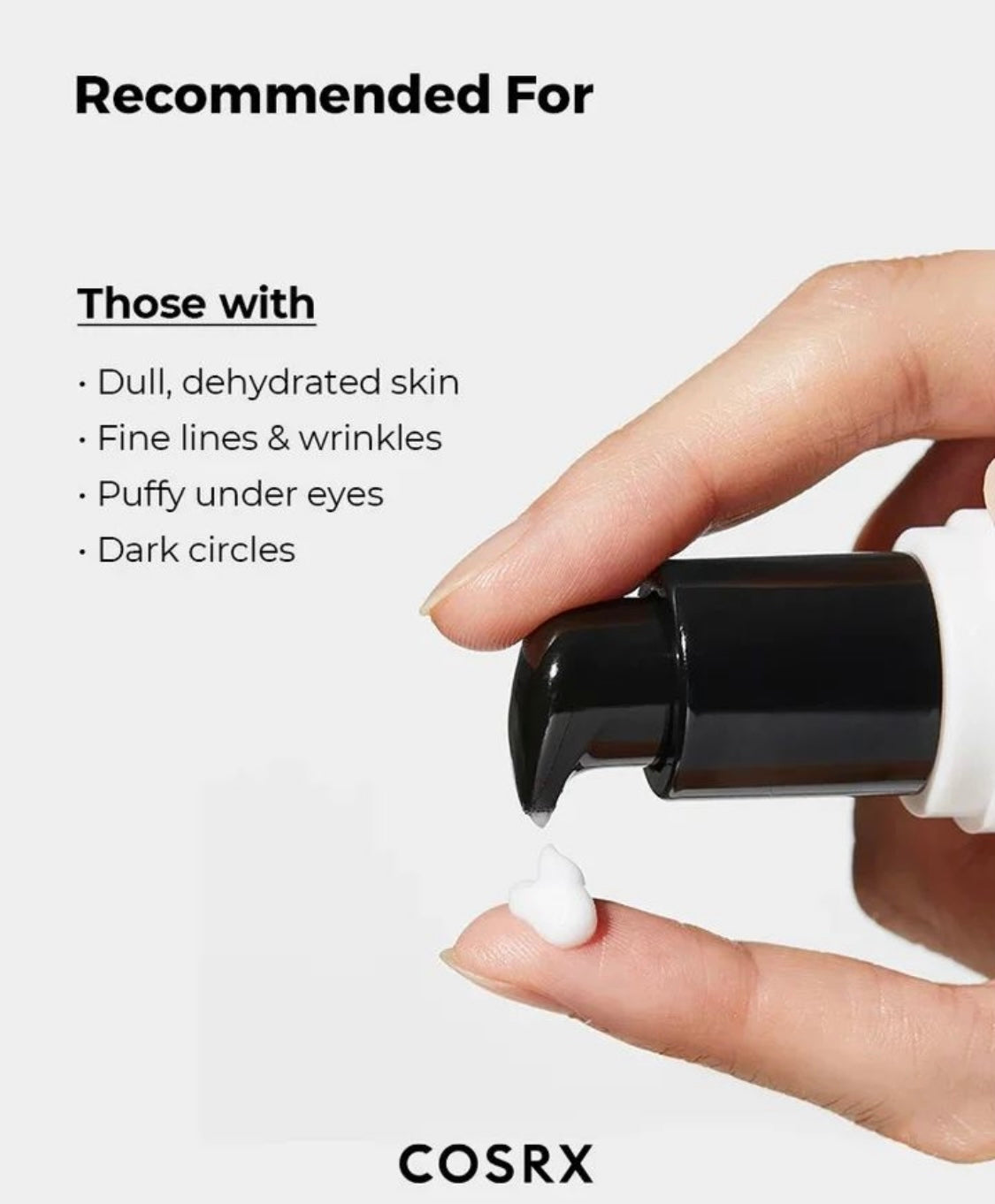 Crème contour des yeux à peptide de mucus d'escargot COSRX Advanced (25ml)