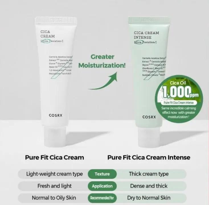 Crème Cica Intense Pure Fit de COSRX (50ml)