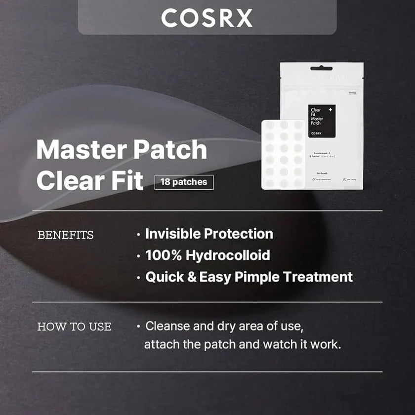 COSRX Clear Fit Master Patch 18pcs