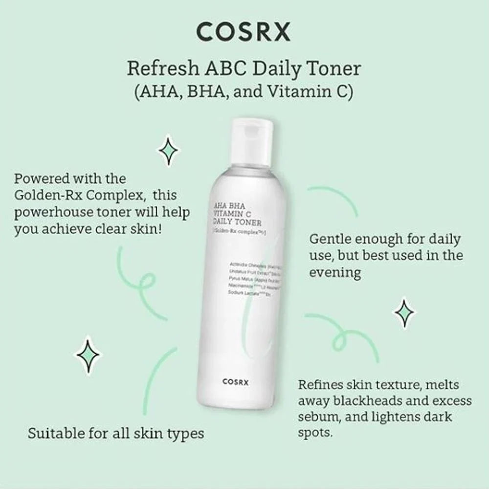 COSRX Refresh AHA BHA Vitamin C Booster Toner 150ml